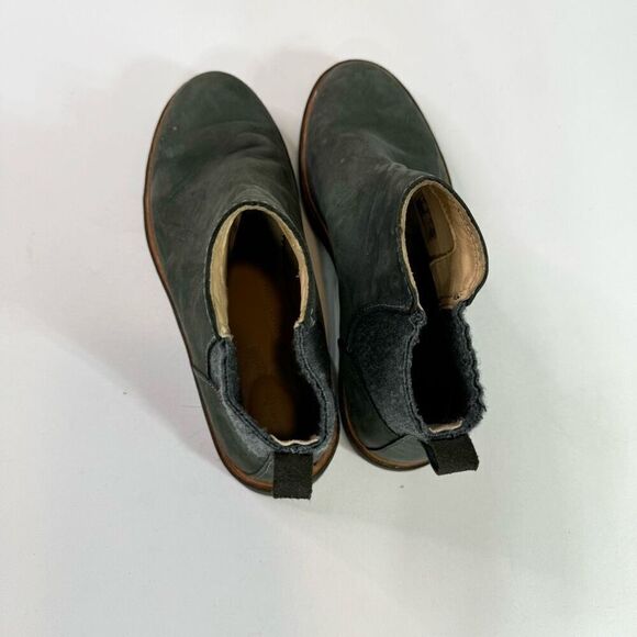 Clarks Boots Womens 10 Dark Gray Combi Solid Slip-On Round Toe Trace Fall Ankle - Picture 5 of 10